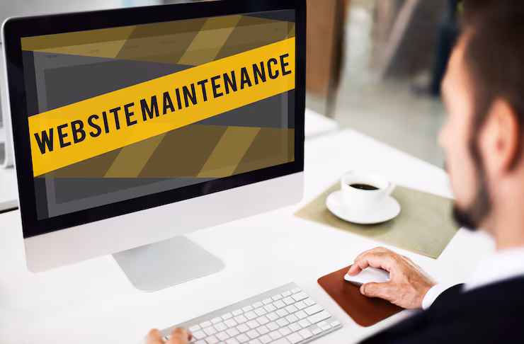 Website in maintenance